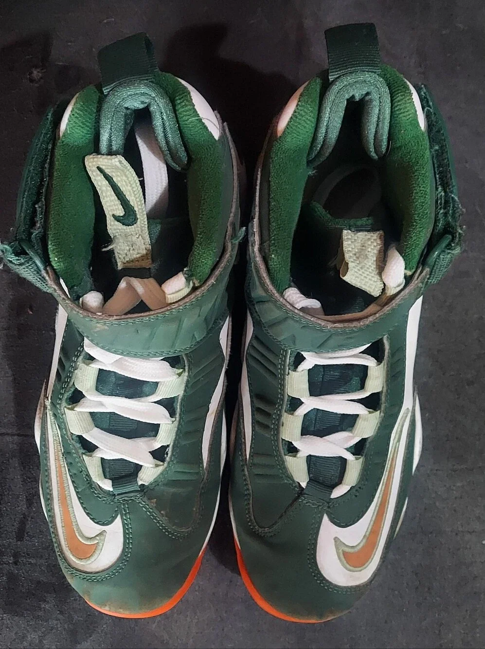 Nike Air Griffey Max 1 GS Miami Hurricanes Size 4y